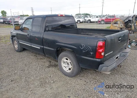 2004 Chevrolet Silverado C1500 from USA, damaged, VIN 1GCEC19T74Z350324